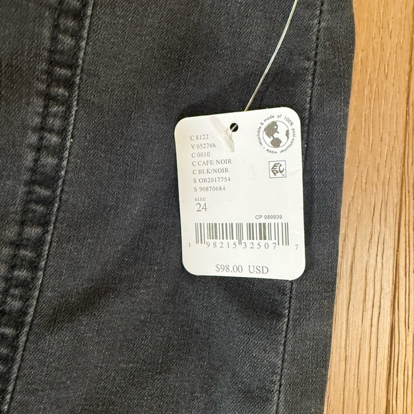 NWT We The Free washed Black Wide Leg Jeans - Picture 8 of 10